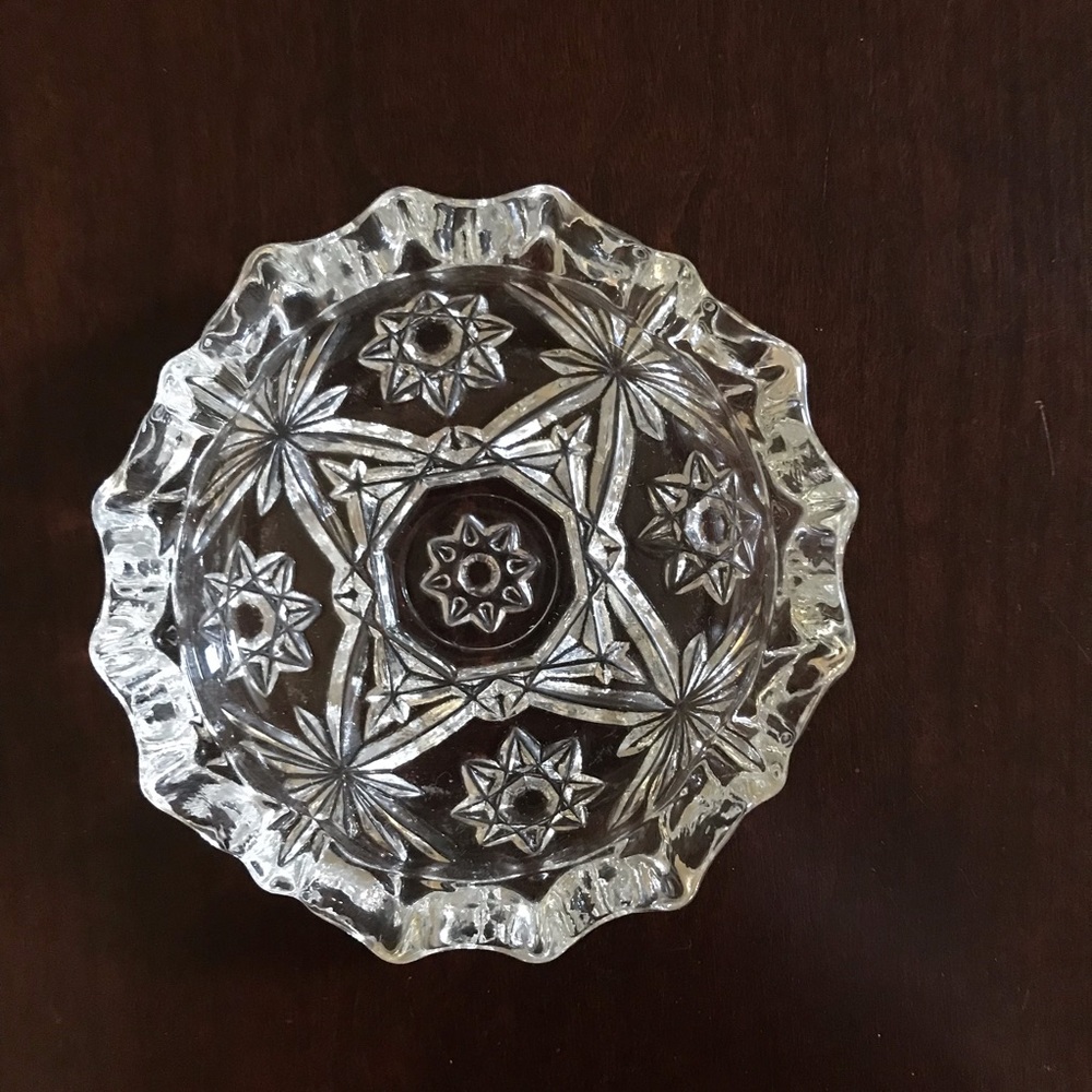 Vintage Anchor Hocking EAPG Ashtray